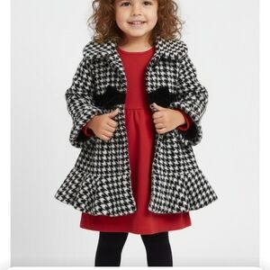 Widgeon Stylish Houndstooth Kids Coat